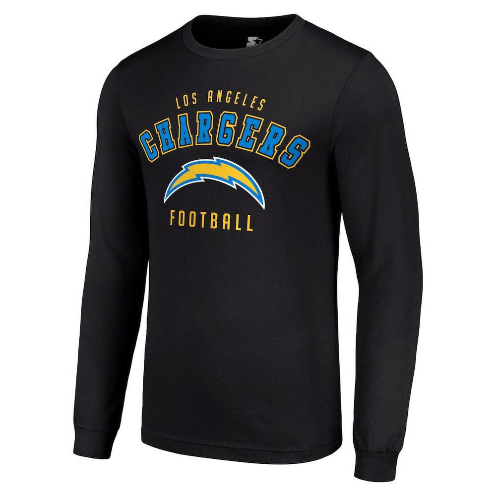 Los Angeles Chargers Starter Long Sleeve T-Shirt - Black T-shirts