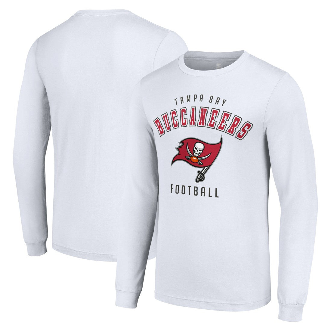 Tampa Bay Buccaneers Starter Long Sleeve T-Shirt - White T-shirts