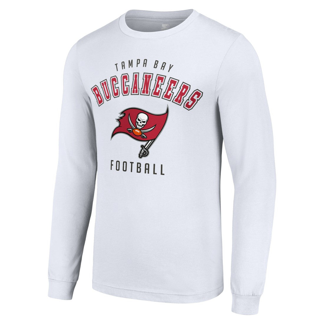 Tampa Bay Buccaneers Starter Long Sleeve T-Shirt - White T-shirts