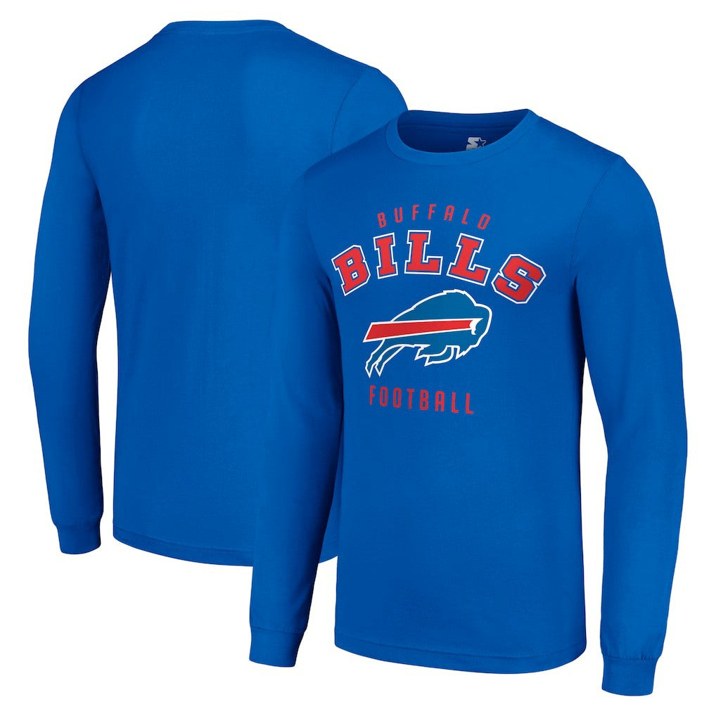 Buffalo Bills Starter Long Sleeve T-Shirt - Royal T-shirts