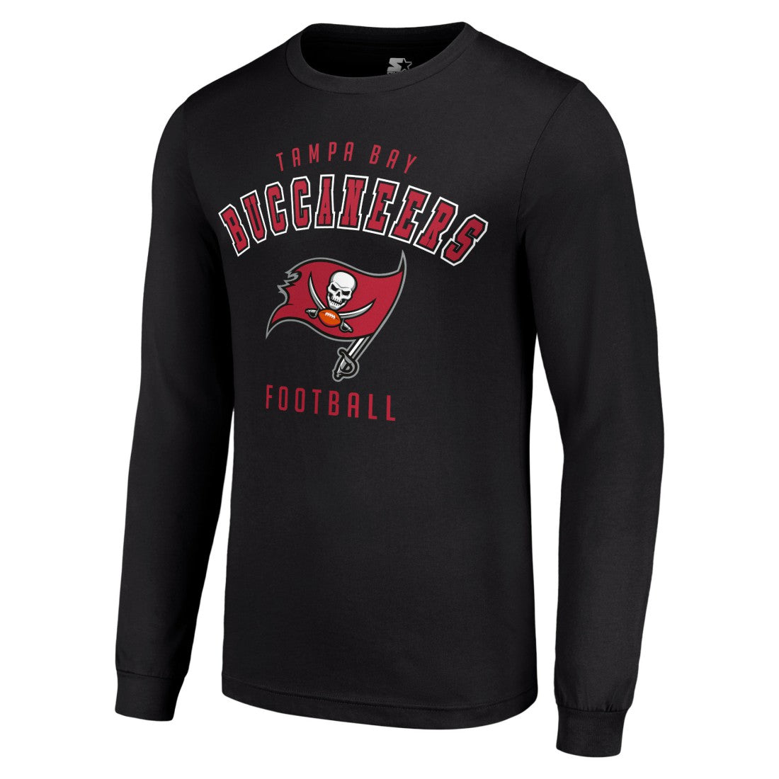 Tampa Bay Buccaneers Starter Long Sleeve T-Shirt - Black T-shirts