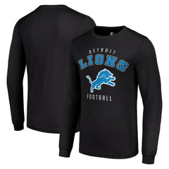 Detroit Lions Starter Long Sleeve T-Shirt - Black T-shirts
