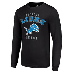 Detroit Lions Starter Long Sleeve T-Shirt - Black T-shirts