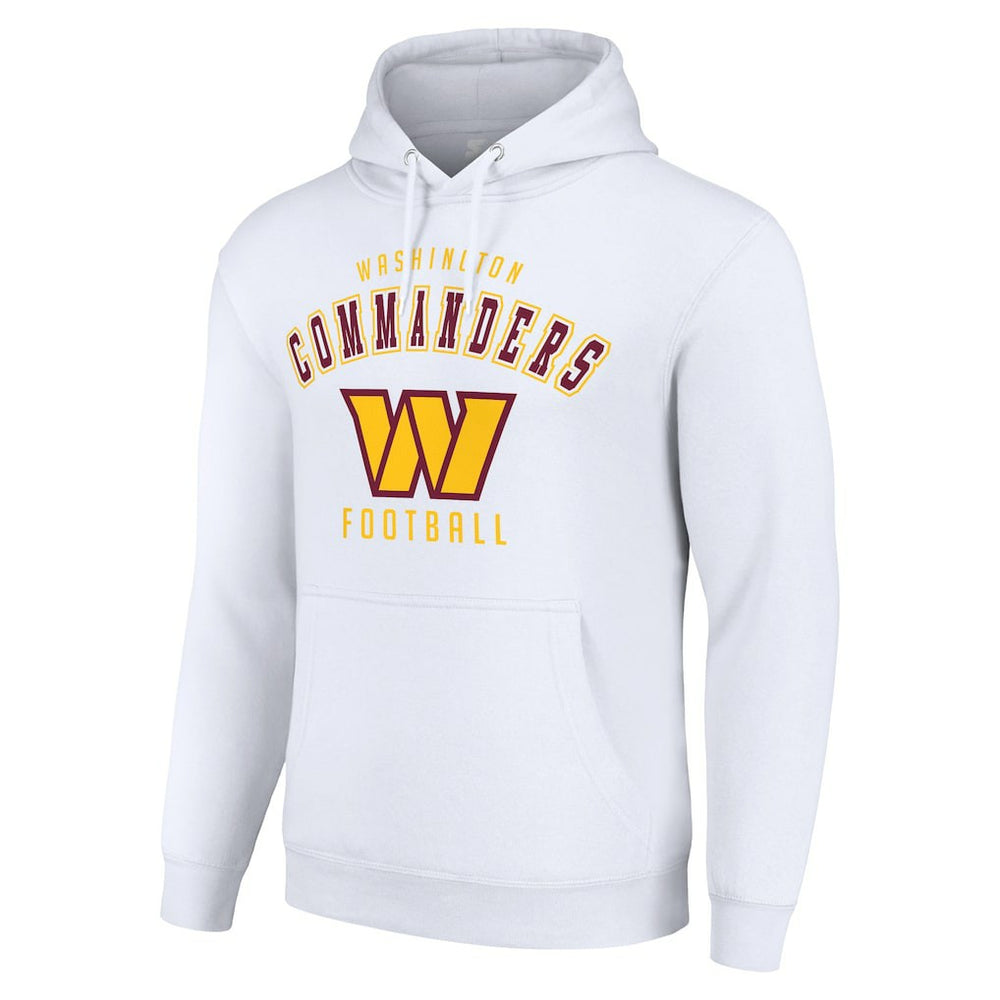 Washington Commanders Starter Unisex Logo Pullover Hoodie - White Hoodies