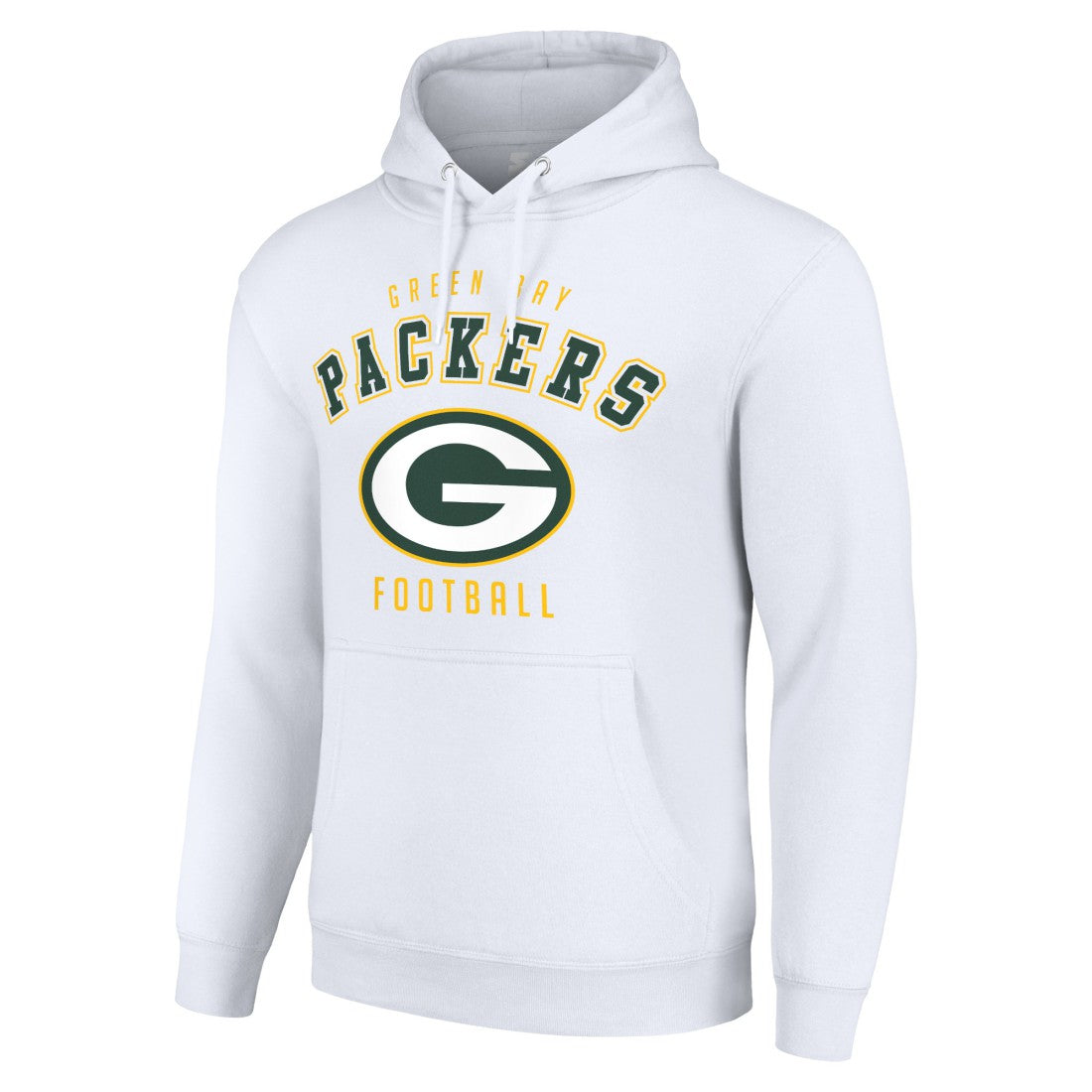 Green Bay Packers Starter Unisex Logo Pullover Hoodie - White Hoodies