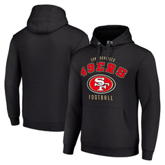 San Francisco 49ers Starter Unisex Logo Pullover Hoodie - Black Hoodies