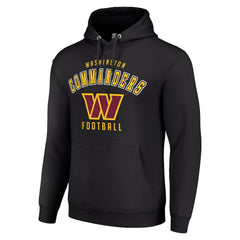 Washington Commanders Starter Unisex Logo Pullover Hoodie - Black Hoodies