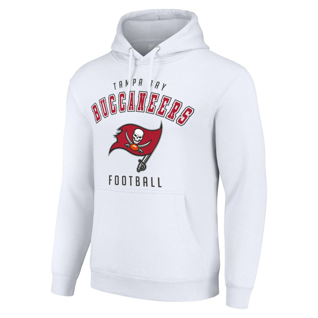 Tampa Bay Buccaneers Starter Unisex Logo Pullover Hoodie - White Hoodies