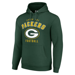 Green Bay Packers Starter Unisex Logo Pullover Hoodie - Green Hoodies