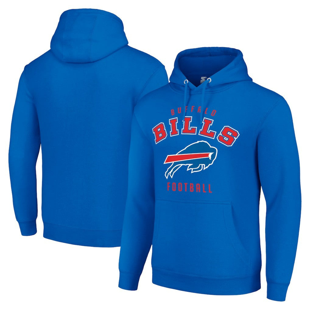 Buffalo Bills Starter Unisex Logo Pullover Hoodie - Royal Hoodies