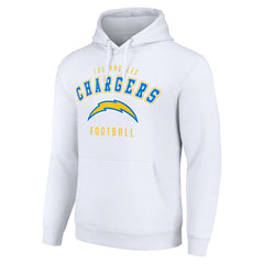 Los Angeles Chargers Starter Unisex Logo Pullover Hoodie - White Hoodies