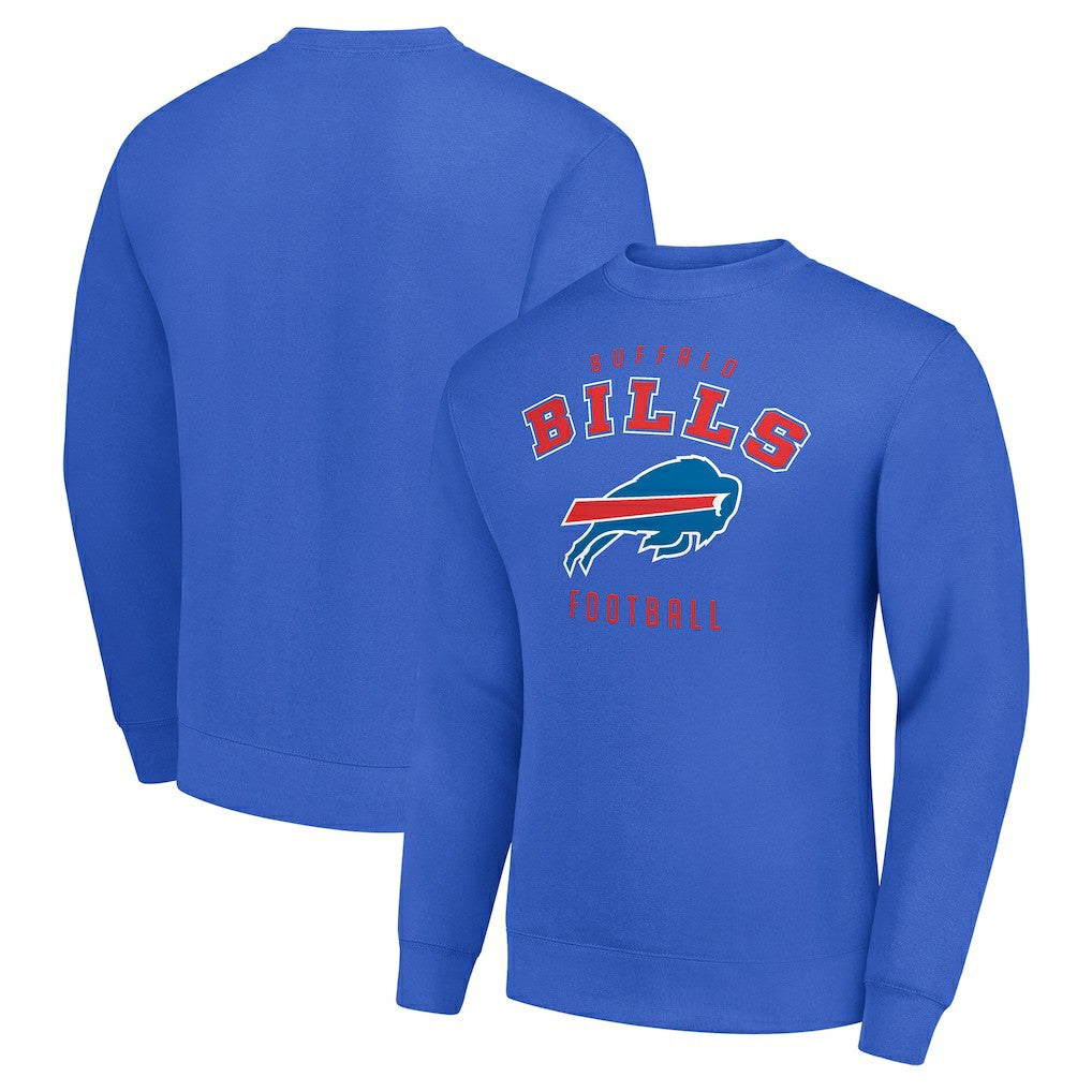 Buffalo Bills Starter Team Logo Pullover Sweatshirt - Royal Pullover