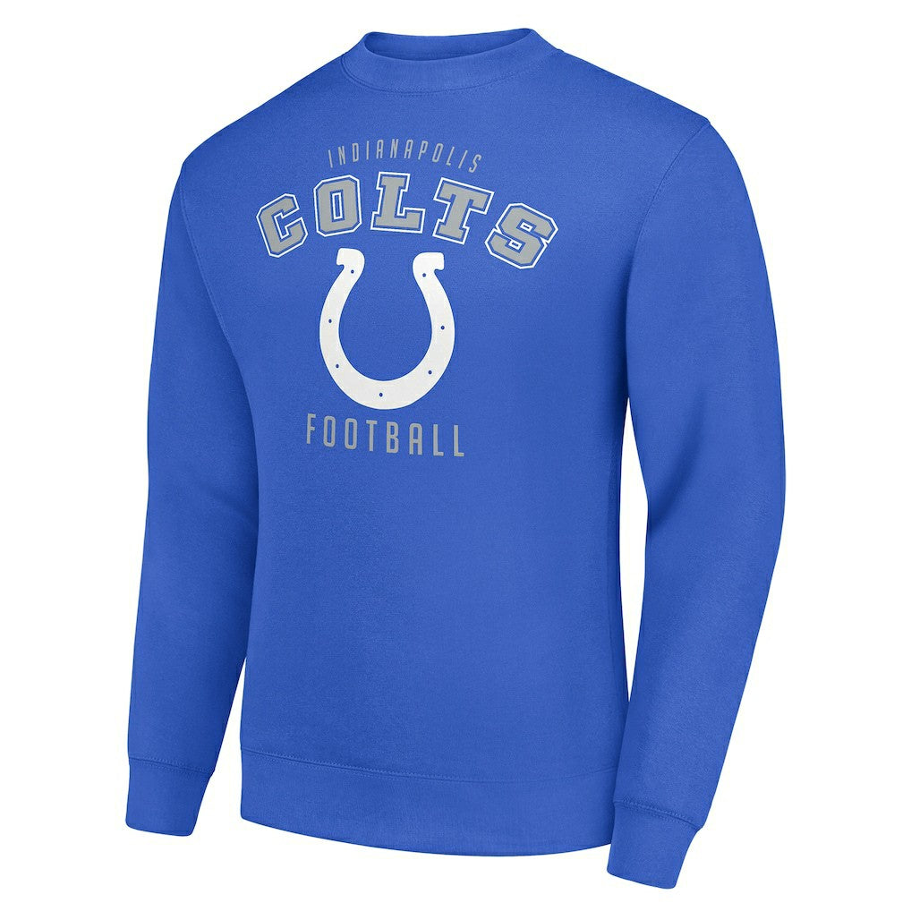 Indianapolis Colts Starter Team Logo Pullover Sweatshirt - Royal Pullover