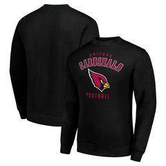 Arizona Cardinals Starter Team Logo Pullover Sweatshirt - Black Pullover