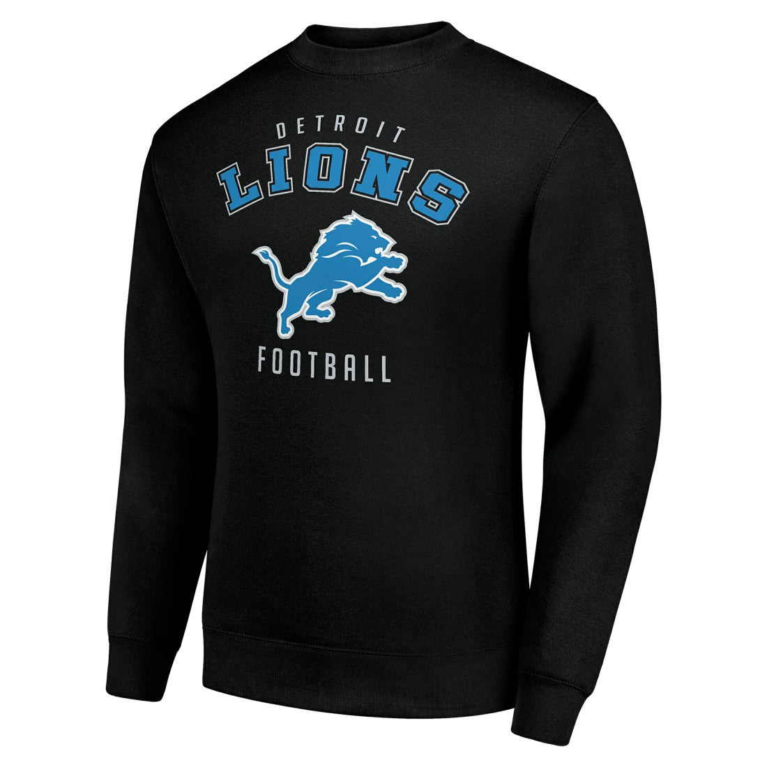 Detroit Lions Starter Team Logo Pullover Sweatshirt - Black Pullover