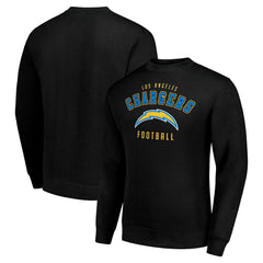 Los Angeles Chargers Starter Team Logo Pullover Sweatshirt - Black Pullover