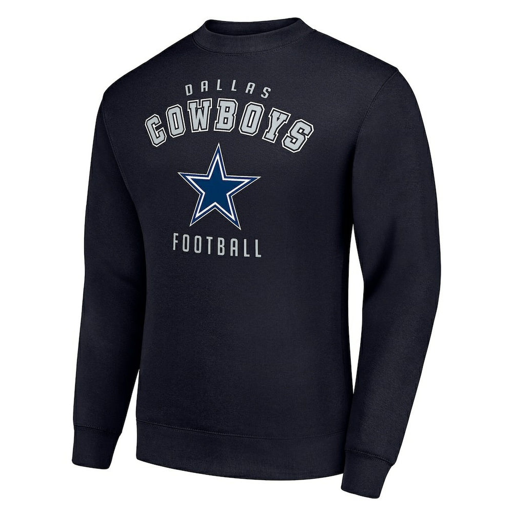 Dallas Cowboys Starter Team Logo Pullover Sweatshirt - Navy Pullover