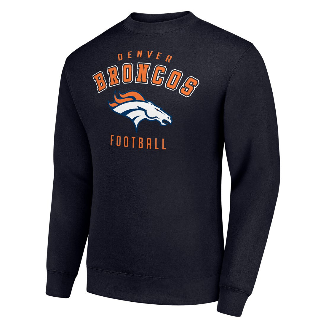 Denver Broncos Starter Team Logo Pullover Sweatshirt - Navy Pullover