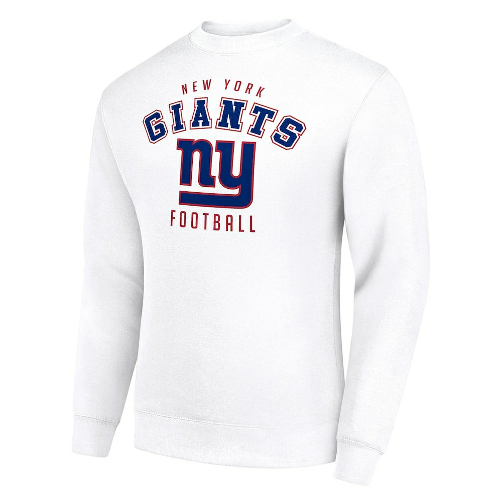 New York Giants Starter Team Logo Pullover Sweatshirt - White Pullover