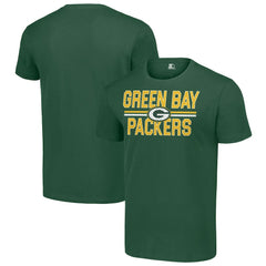 Green Bay Packers Starter Team Mesh Print Graphic T-Shirt - Green T-shirts