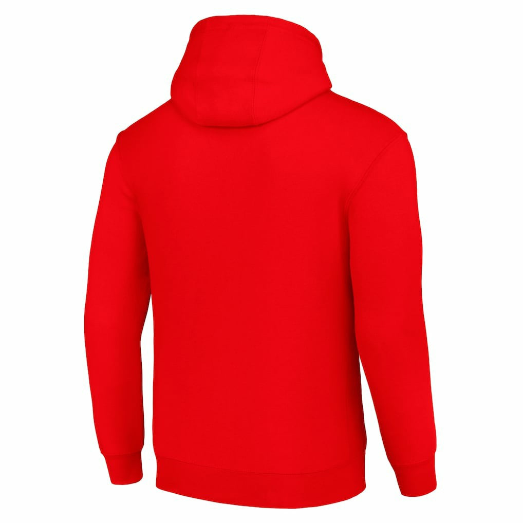 New York Giants Starter Unisex Team Mesh Print Graphic Tri-Blend Pullover Hoodie - Red Hoodies