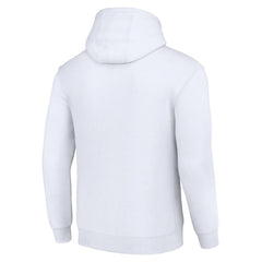 Baltimore Ravens Starter Unisex Team Mesh Print Graphic Tri-Blend Pullover Hoodie - White Hoodies