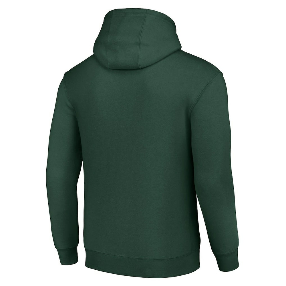 New York Jets Starter Unisex Team Mesh Print Graphic Tri-Blend Pullover Hoodie - Green Hoodies