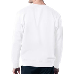 Houston Texans Starter Team Mesh Print Graphic Pullover Sweatshirt - White Pullover