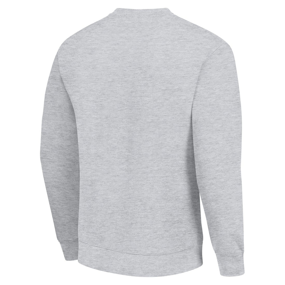 Houston Texans Starter Team Mesh Print Graphic Pullover Sweatshirt - Heather Gray Pullover