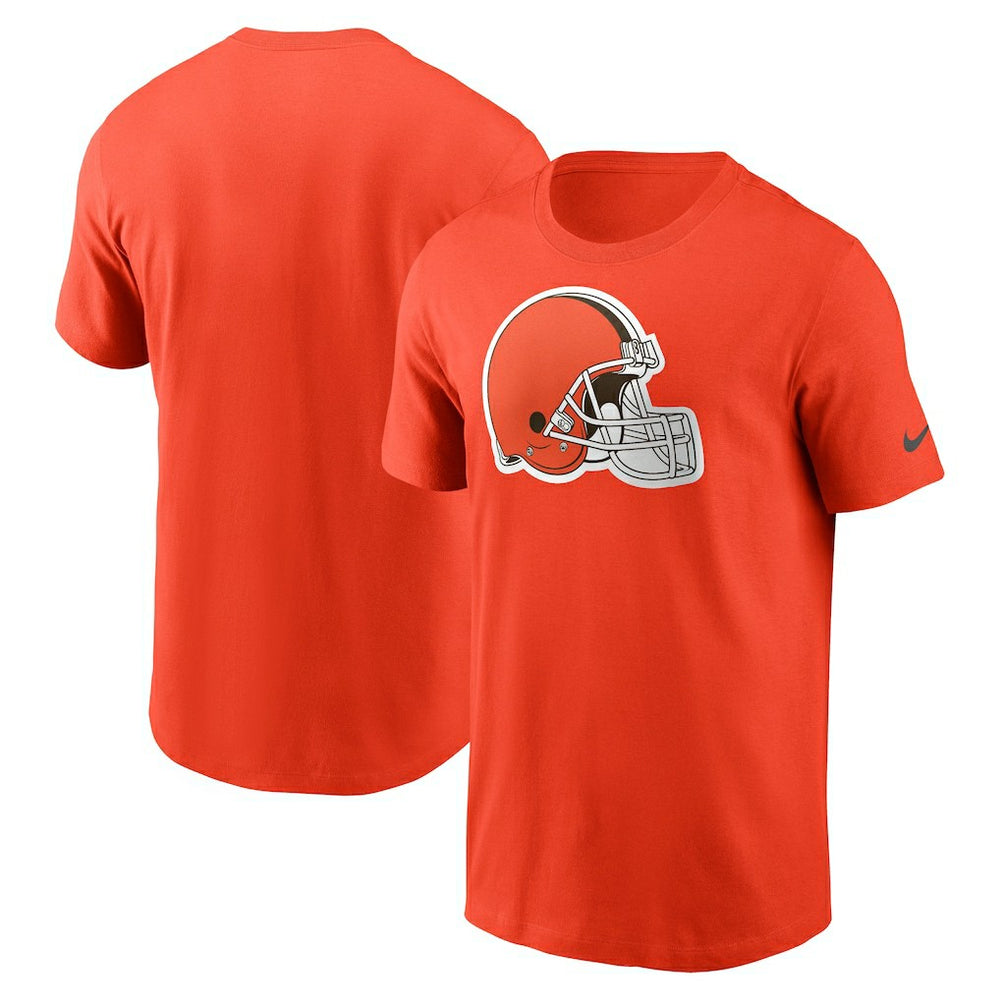 Cleveland Browns Primetime Logo Essential T-Shirt - Orange T-shirts