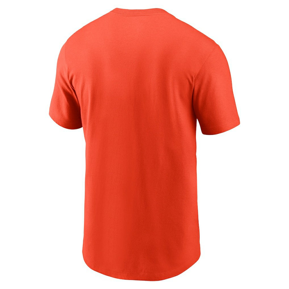 Cleveland Browns Primetime Logo Essential T-Shirt - Orange T-shirts