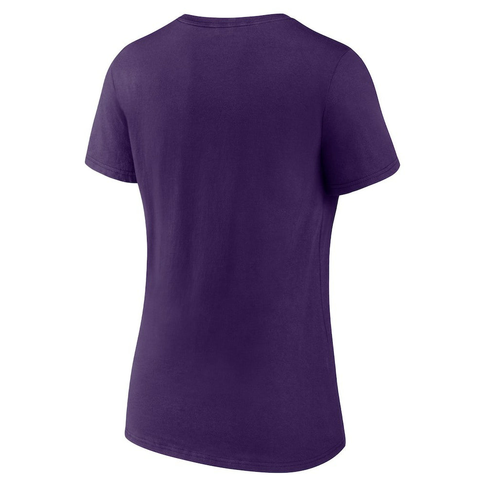 Baltimore Ravens Women's Victory Arch V-Neck T-Shirt - Purple T-shirts