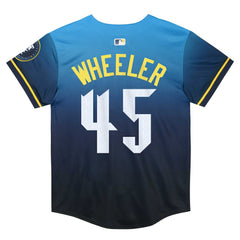Zack Wheeler Philadelphia Phillies Nike Preschool 2024 City Connect Limited Player Jersey - Blue Jerseys