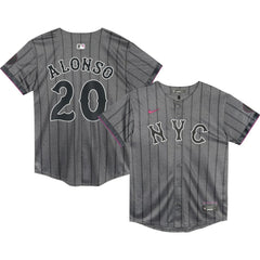 Pete Alonso New York Mets Nike Preschool 2024 City Connect Limited Player Jersey - Graphite Jerseys
