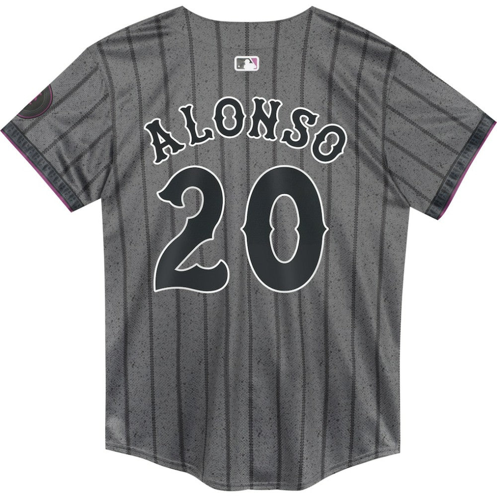 Pete Alonso New York Mets Nike Preschool 2024 City Connect Limited Player Jersey - Graphite Jerseys
