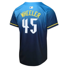 Zack Wheeler Philadelphia Phillies Nike Youth 2024 City Connect Limited Player Jersey - Blue Jerseys