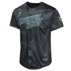 Shane McClanahan Tampa Bay Rays Nike Youth 2024 City Connect Limited Player Jersey - Charcoal Jerseys