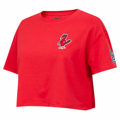 Washington Nationals Pro Standard Women's Classic SJ Cropped Boxy T-Shirt - Red T-shirts