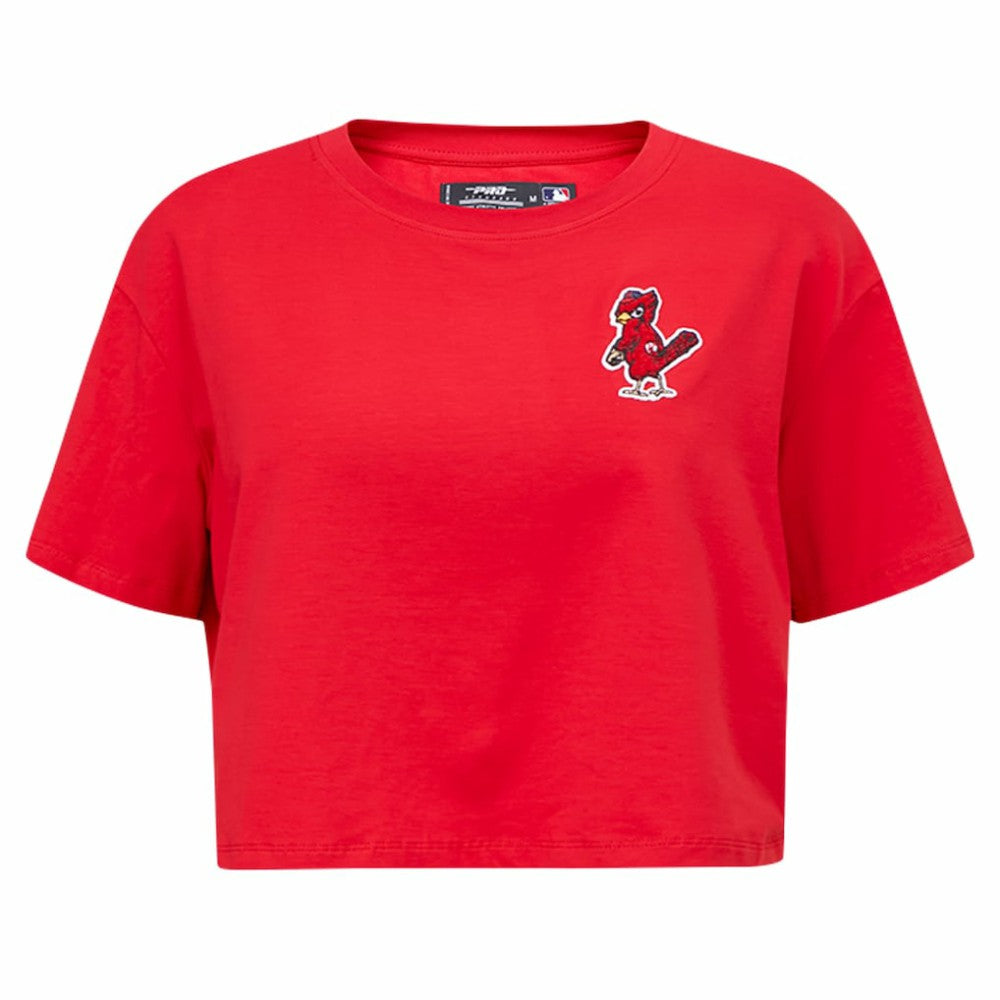 Washington Nationals Pro Standard Women's Classic SJ Cropped Boxy T-Shirt - Red T-shirts