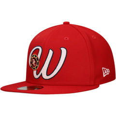 Washington Nationals New Era  Duo Logo 2.0 59FIFTY Fitted Hat - Red Hats
