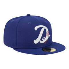 Los Angeles Dodgers New Era  Duo Logo 2.0 59FIFTY Fitted Hat - Royal Hats