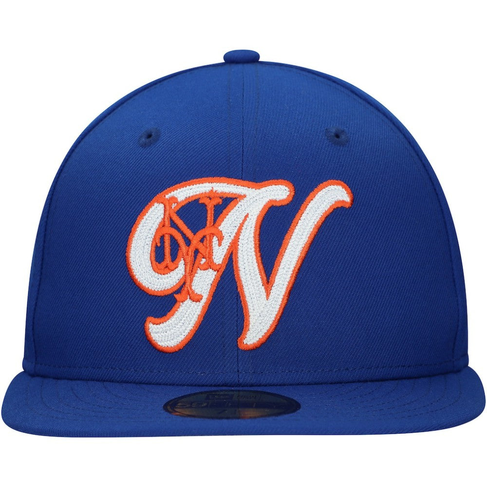New York Mets New Era  Duo Logo 2.0 59FIFTY Fitted Hat - Royal Hats