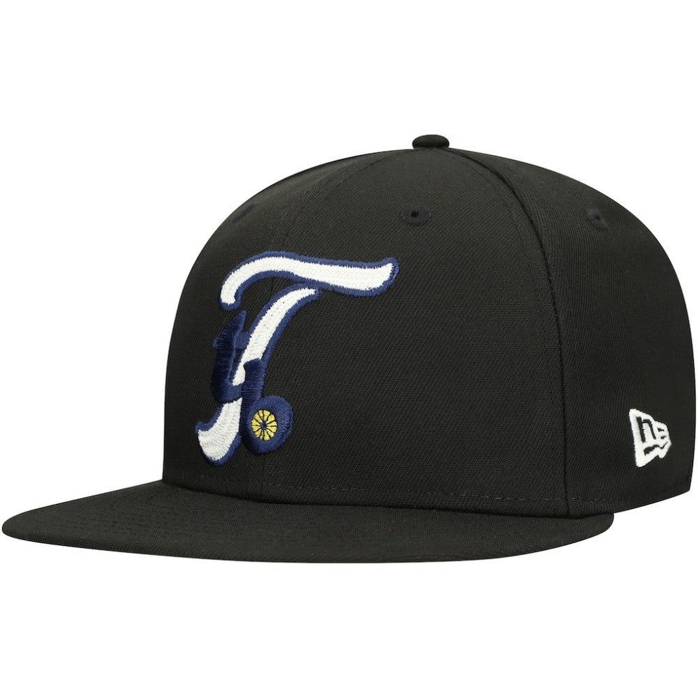 Tampa Bay Rays New Era  Duo Logo 2.0 59FIFTY Fitted Hat - Black Hats