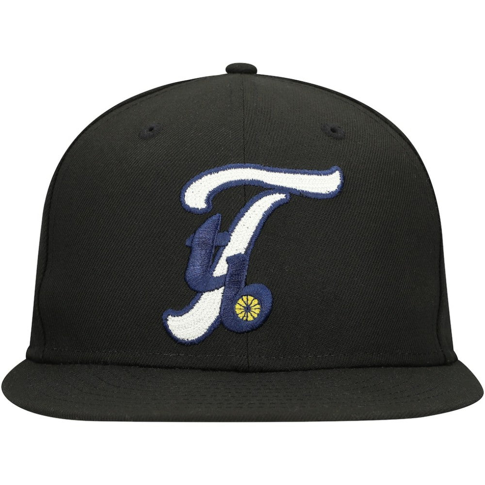 Tampa Bay Rays New Era  Duo Logo 2.0 59FIFTY Fitted Hat - Black Hats