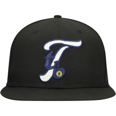 Tampa Bay Rays New Era  Duo Logo 2.0 59FIFTY Fitted Hat - Black Hats