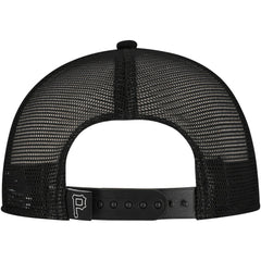Pittsburgh Pirates New Era Retro Bold A-Frame Trucker 9FORTY Adjustable Hat - Black Hats