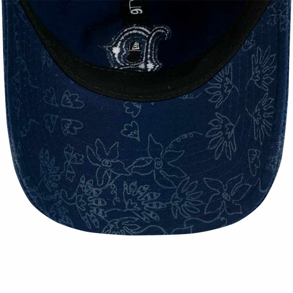 Boston Red Sox New Era Women's Tonal Floral 9TWENTY Adjustable Hat - Navy Hats