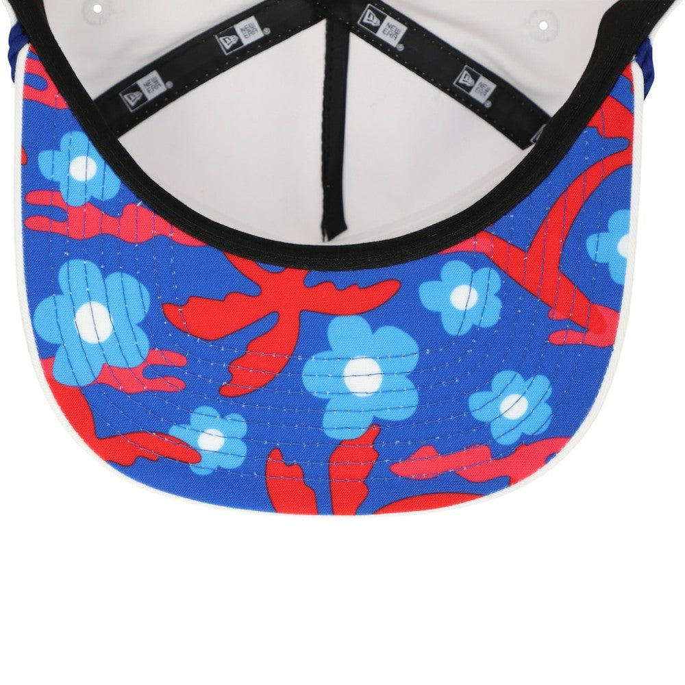 Chicago Cubs New Era Paradise Golfer Adjustable Hat - White Hats