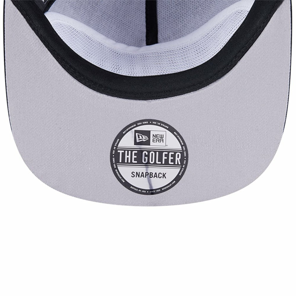Chicago White Sox New Era Corduroy Filigree Golfer Adjustable Hat - Black Hats