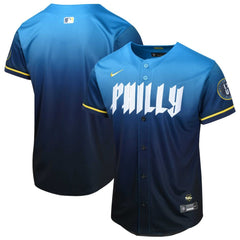 Philadelphia Phillies Nike Youth 2024 City Connect Limited Jersey - Blue Jerseys